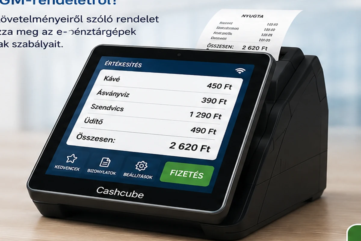 Pénztárgép és e-pénztárgép az új NGM-szabályozásban