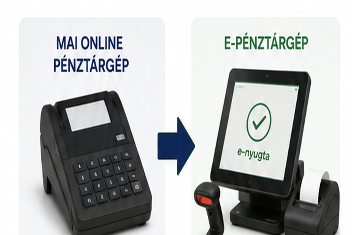 Online pénztárgép lehetséges átalakítása hardveralapú e-pénztárgéppé